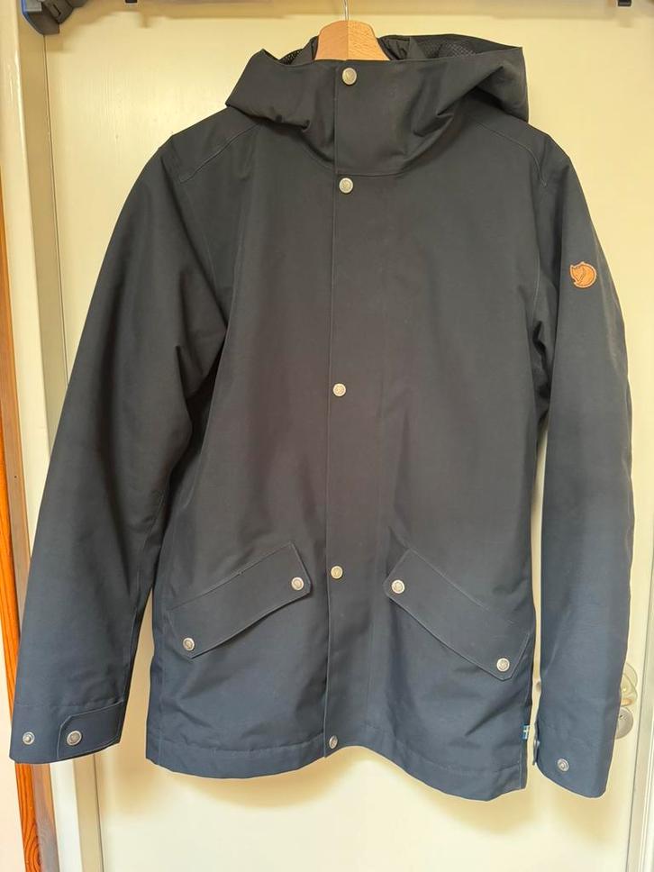 Fjallraven Visby 3 in 1 navy winter jas, Kleding | Heren, Jassen | Winter, Zo goed als nieuw, Maat 46 (S) of kleiner, Blauw, Ophalen of Verzenden