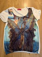 Moglie shirt met vlinder, M, Maat 38/40 (M), Ophalen of Verzenden, Korte mouw, Gedragen