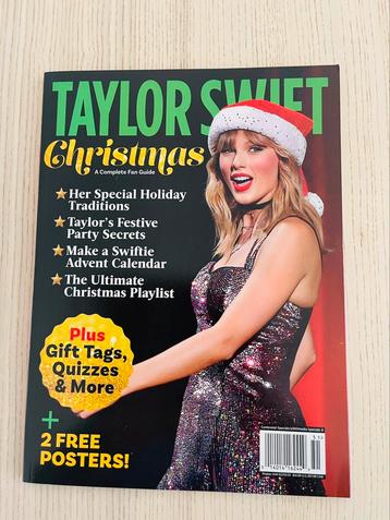 Taylor Swift tijdschrift Kerst 2024/2025 poster fan gift tag beschikbaar voor biedingen