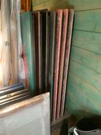 7 Houten Opklaptafels - Uniek Beschilderd, Doe-het-zelf en Verbouw, Platen en Panelen, Ophalen, Gebruikt, Hout, 20 tot 50 mm