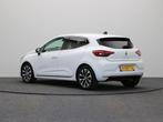 Renault Clio E-Tech Hybrid 145pk Techno | Stoel- en stuurwie, Stof, Gebruikt, Euro 6, Wit