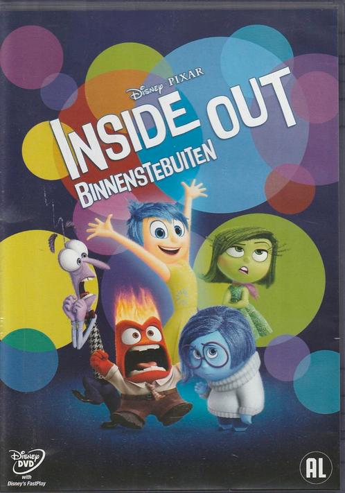Inside Out 1 / Binnenstebuiten (2015) Walt Disney NL dvd, Cd's en Dvd's, Dvd's | Tekenfilms en Animatie, Zo goed als nieuw, Ophalen of Verzenden