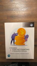 Horngren's Cost Accounting, Global Edition incl.verzending, Ophalen of Verzenden, Zo goed als nieuw, Accountancy en Administratie