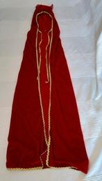 Mooie rode fluwelen cape,  horentjes. Carnaval of role play, Ophalen, Zo goed als nieuw, Jongen of Meisje