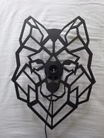 Geometrische wolf wandlamp, Ophalen, Nieuw, Kunststof, Industieel