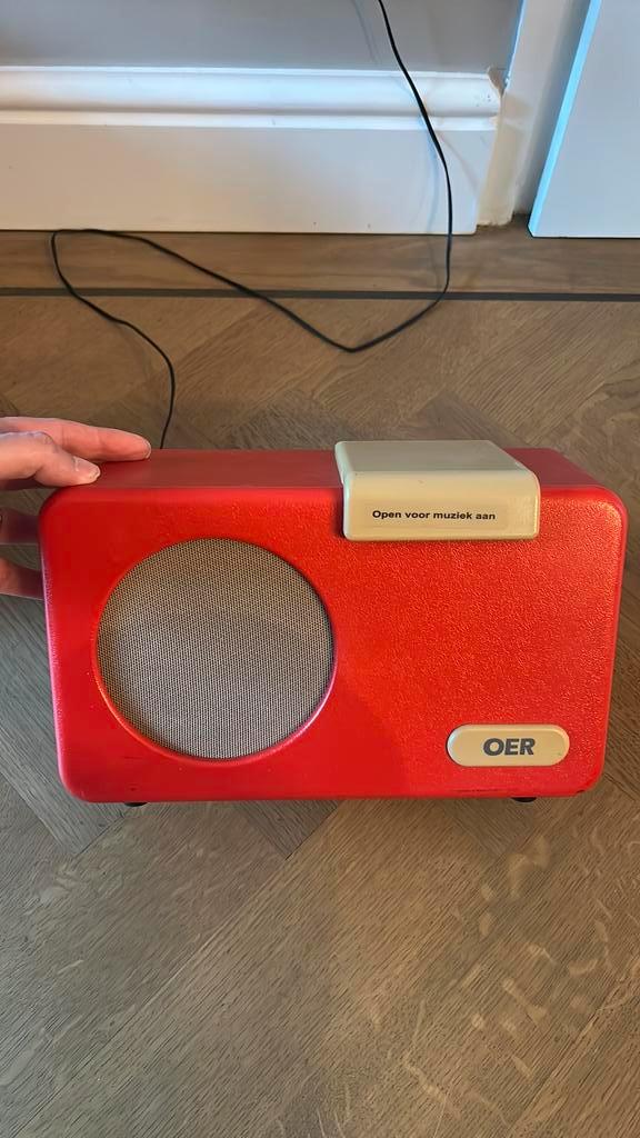 OER Simple Music Player, Audio, Tv en Foto, Radio's, Zo goed als nieuw, Radio, Ophalen of Verzenden
