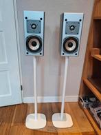 Quadral Speakers, Kabels & Buizenversterker Set, Gebruikt, 60 tot 120 watt, Front, Rear of Stereo speakers, Ophalen