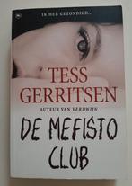 De Mefistoclub, Tess Gerritsen, Boeken, Thrillers, Ophalen of Verzenden, Zo goed als nieuw, Tess Gerritsen