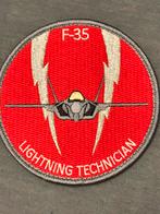322 SQN F-35 lightning technician embleem, Verzenden, Luchtmacht, Nederland, Embleem of Badge