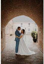 Prachtige Trouwjurk Maat 38 incl. Hoepel & Sluier, Kleding | Dames, Trouwkleding en Trouwaccessoires, Ophalen, Zo goed als nieuw