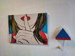 Vintage Ikea artwork sssshhh Deborah Azzopardi SOLMYRA, Ophalen of Verzenden