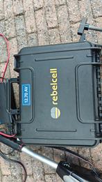 Rhino VX65 fluistermotor incl Rebelcell Outdoor box 70Ah, Ophalen, Gebruikt, Elektrisch, Minder dan 5 pk