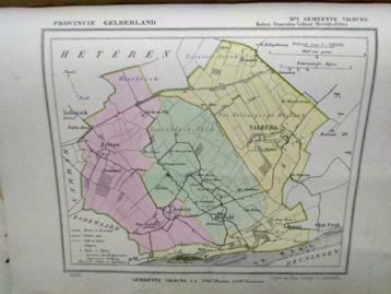 172 /Valburg no 1/Herveld/ Andelst/ Zetten Litho Kuyper GLD beschikbaar voor biedingen