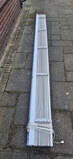 Witte jaloezieën 280 cm breed, Gebruikt, 200 cm of meer, Wit, Ophalen of Verzenden