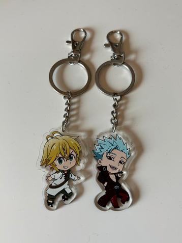 Sleutelhangers Seven Deadly Sins beschikbaar voor biedingen