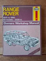 Range Rover Owner's Workshop Manual - Haynes, Ophalen of Verzenden