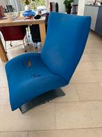 Artifort F770 Wave - Blauw (beschadigd), Ophalen, Gebruikt, Blauw, Eén