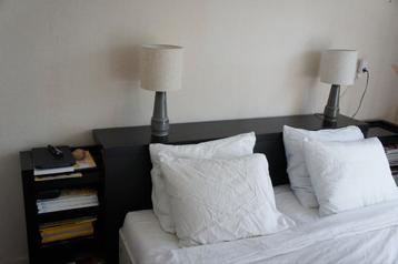 Ikea Malm Hoofdeind met Nachtkastjes - afbeelding 1