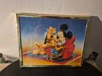 Lijst met Mickey en Pluto, Ophalen of Verzenden, Mickey Mouse, Zo goed als nieuw