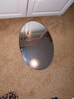 Toilet/douche kastje met spiegel, Huis en Inrichting, Woonaccessoires | Spiegels, Minder dan 50 cm, Gebruikt, Rond, Ophalen of Verzenden