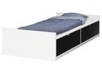 IKEA-bed Odda wit, Ophalen, Gebruikt, 90 cm, Eenpersoons