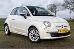 Fiat 500 0.9 80pk Twinair Turbo Dualogic 2015 Wit| Pano., Auto's, Fiat, 875 cc, Wit, Leder, Bedrijf