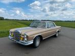 Mercedes-Benz S-Klasse 2.8 280 SE Coupe 1968 Beige, Auto's, Oldtimers, Beige, Origineel Nederlands, Handgeschakeld, 161 pk