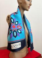 Lanvin zijden sjaal, Ophalen of Verzenden, Zo goed als nieuw, Maat 46/48 (XL) of groter, Sjaal