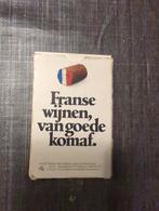 Franse wijnen - kwartetspel, Verzamelen, Speelkaarten, Jokers en Kwartetten, Ophalen of Verzenden, Zo goed als nieuw, Speelkaart(en)