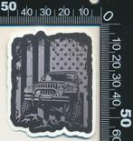 Sticker: Jeep (25), Verzenden, Zo goed als nieuw, Auto of Motor