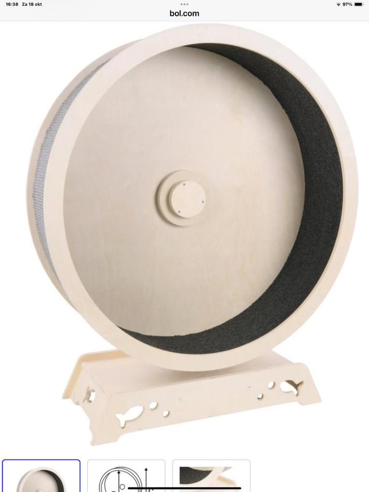 Kattenloopwiel, Dieren en Toebehoren, Kattenspeelgoed, Nieuw, Overig speelgoed, Ophalen