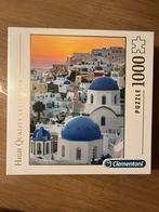 Mooie puzzel Santorini - Clementoni 1000 stukjes, Hobby en Vrije tijd, Ophalen of Verzenden, Nieuw