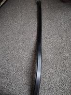 Zwarte herenriem, riem, made in India, 95 cm, Ophalen of Verzenden, Zo goed als nieuw, Zwart, 95 tot 105 cm