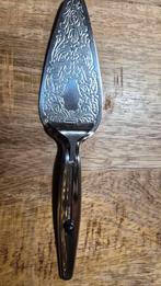 Vintage taartschep met Bloemmotief DBGM, Ophalen of Verzenden