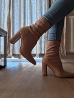 Beige enkellaars met hak, Beige, Lage of Enkellaarzen, New Yorker, Ophalen of Verzenden