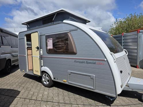 Kip Kompakt Special 37 EKV Lengte bedden 2002 Luifel hefdak., Caravans en Kamperen, Caravans, Bedrijf, tot en met 2, 500 - 750 kg