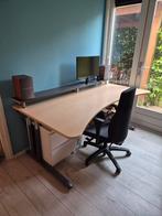 Bureau, hoogte verstelbaar, Huis en Inrichting, Bureaus, Ophalen, In hoogte verstelbaar, Gebruikt