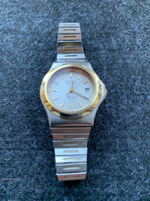 Mooi vintage dameshorloge van het topmerk: Edox Quartz., Sieraden, Tassen en Uiterlijk, Horloges | Dames, Gebruikt, Polshorloge