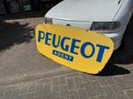Peugeot Agent Emaille Reclamebord - Vintage Garage Decoratie, Ophalen of Verzenden