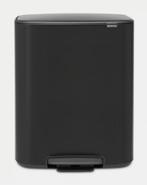 Brabantia 60 liter prullenbak / pedaalemmer, Ophalen, Gebruikt, Met pedaal, 50 tot 75 cm