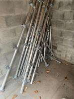 Aluminium steigerbuizen 48,2 mm en diverse koppelingen, Doe-het-zelf en Verbouw, Steigers, Ophalen, Gebruikt, Overige typen, Minder dan 2 meter