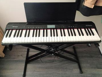  Roland GO:PIANO GO-61P Digital Piano, Wireless Smartphone C beschikbaar voor biedingen