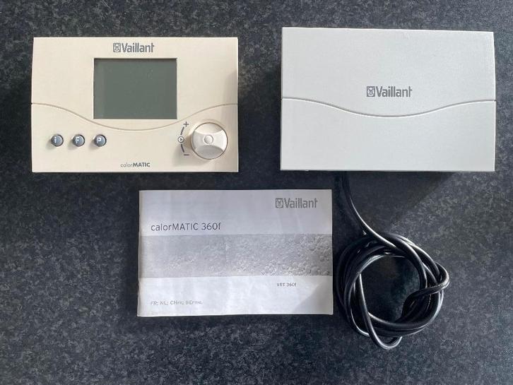 Vaillant draadloze thermostaat 360F Calormatic, Doe-het-zelf en Verbouw, Thermostaten, Gebruikt, Ophalen of Verzenden