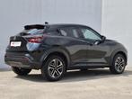 Nissan Juke 1.0 DIG-T DCT Automaat N-Connecta / Cold pack /, Auto's, Nissan, Stof, Euro 6, Zwart, Bedrijf