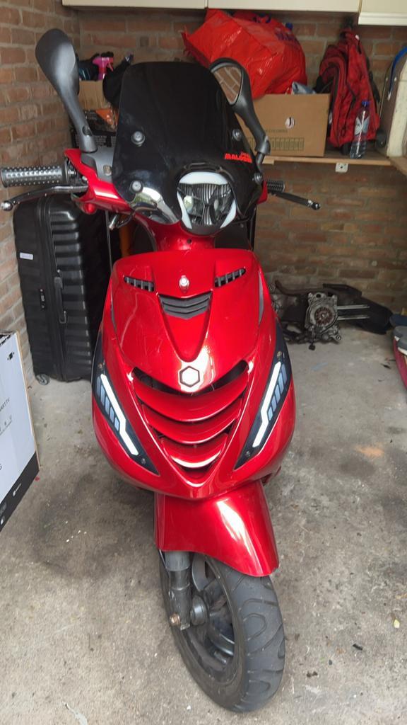 Zip 4T, Malossi 80CC, Fietsen en Brommers, Scooters | Piaggio, Gebruikt, Zip, Maximaal 25 km/u, Benzine, Ophalen