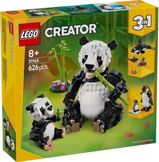 Lego Creator 31165 Wilde dieren Pandafamilie NIEUW, Lego, Lego, Nieuw, Ophalen of Verzenden
