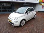 Fiat 500 C 0.9 TwinAir Turbo 60th Edition Cabrio Automaat Na, Auto's, Lichtsensor, Gebruikt, Cabriolet, Wit