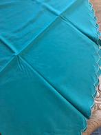 Groen groot Tafelkleed rond, Ophalen, Zo goed als nieuw, Rond, Binnen