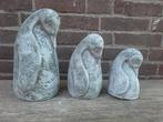 3 Pinguïns betonnen beelden tuinbeelden beton, Ophalen of Verzenden, Nieuw