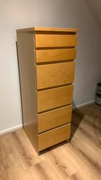 IKEA Malm ladekast met spiegel, Huis en Inrichting, Kasten | Ladekasten, Ophalen, Minder dan 50 cm, 5 laden of meer, 100 tot 150 cm